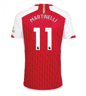 Arsenal Gabriel Martinelli #11 Primera Equipación 2023-24 Manga Corta